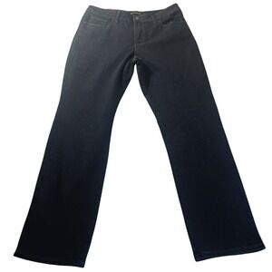 Lee Classic Fit Straight Leg Jeans 18M Womens Dark Wash Horizon Denim NWT Plus
